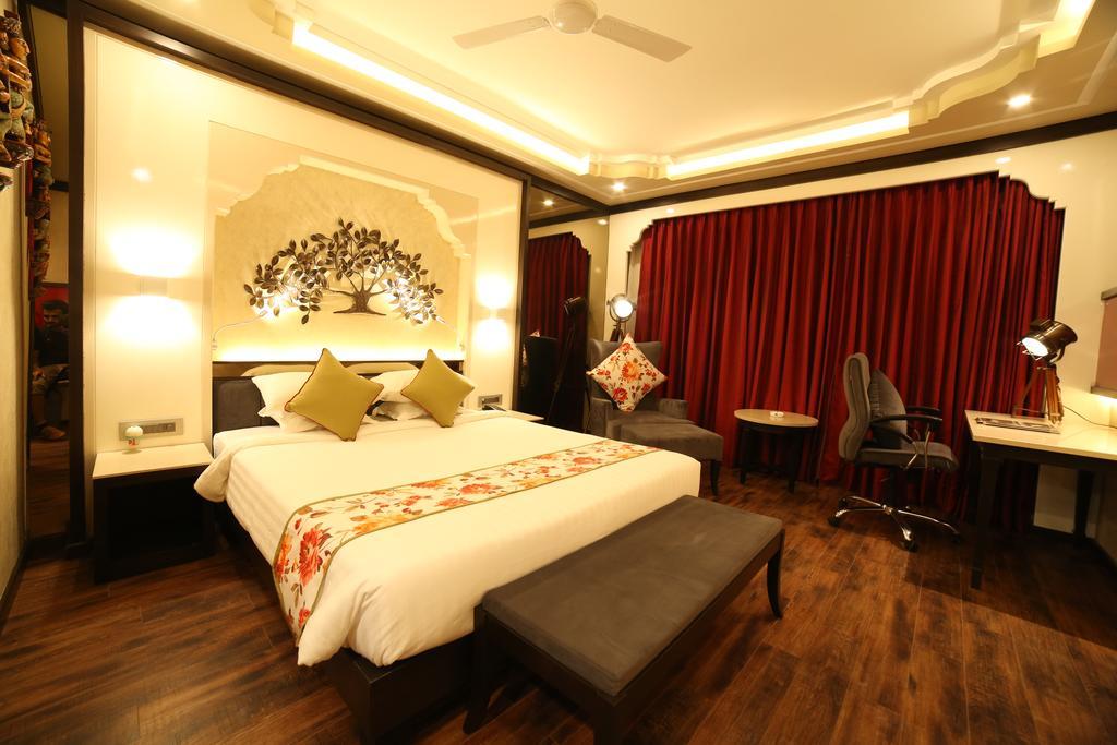 Hotel Basant Vihar Palace Bíkáner Exteriér fotografie