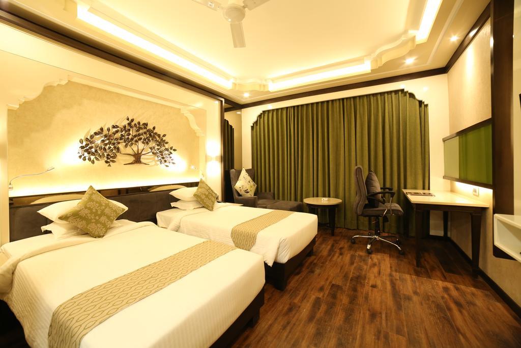 Hotel Basant Vihar Palace Bíkáner Exteriér fotografie