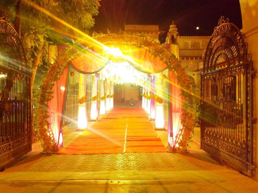 Hotel Basant Vihar Palace Bíkáner Exteriér fotografie