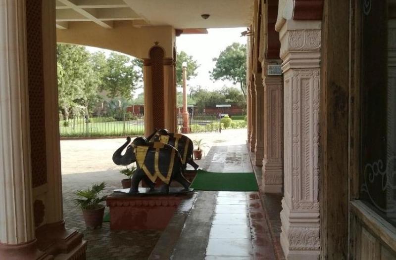 Hotel Basant Vihar Palace Bíkáner Exteriér fotografie